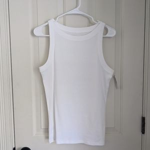 LOFT White Halter Tank M